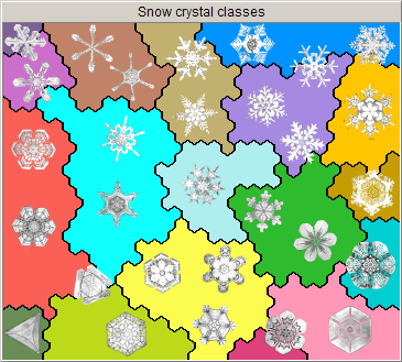 Snow crystal image classification